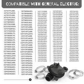 Dishwasher Diverter Valve Kit, WD19x25278 Dishwasher Diverter Valve Replaces WD00X25260, WD18X21678, WD19X25259 Valve Assembly Compatible with GE, Whirlpool, Kenmore, Maytag and Amana Other Brand