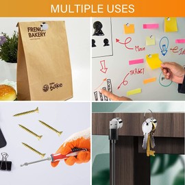 60 Pack Fridge Magnets, Whiteboard Magnets, Magnets for Crafts, Round Magnets, Office Magnets, Magnets for Fridge, DIY, Building, Photo, Tools - 6 x 2 mm