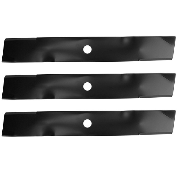 SCITOO 3 Pack Lawn Mower Blade, 48 inches Blades Compatible