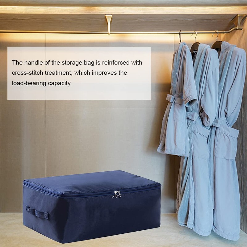 ALEOHALTER 2 Pack 36L Underbed Storage Bags, Large Clothes Storage