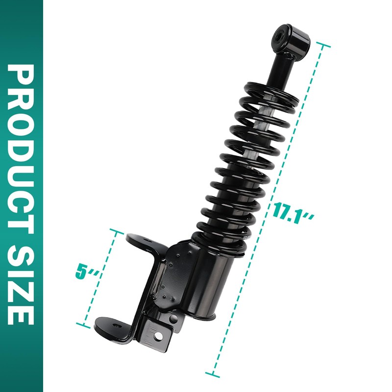Drive-up Golf Cart Front Shock Strut Assembly, EZGO Driver Side
