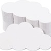 50Pcs Clouds Paper Cutouts, 4 Inch Paper Cloud Shapes Die