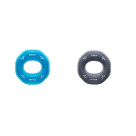 Grip Strength Trainer,Finger Exerciser,Hand Gripper Strengthener Devices,Forearm Strengthener Gym Accessories for Men Women workout (Sky blue(30-40-50LB)+Gray(50-60-70LB))