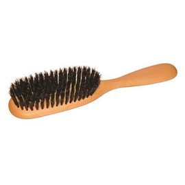 Classic Hair Brush Oblong Large Beech Wood with High-Quality Boar Bristles