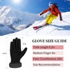 Women Touch Screen Thermal Gloves, Winter Warm Fleece Lined Touchscreen