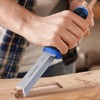 Wood Chisel Tool Hardened CR V Rubber Wrapped Handle Hand