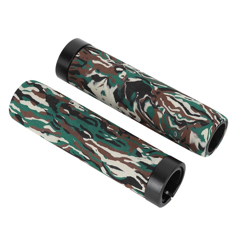 Bike High Density Sponge Handlebar Cover Camouflage Green Mountain Bicycle
