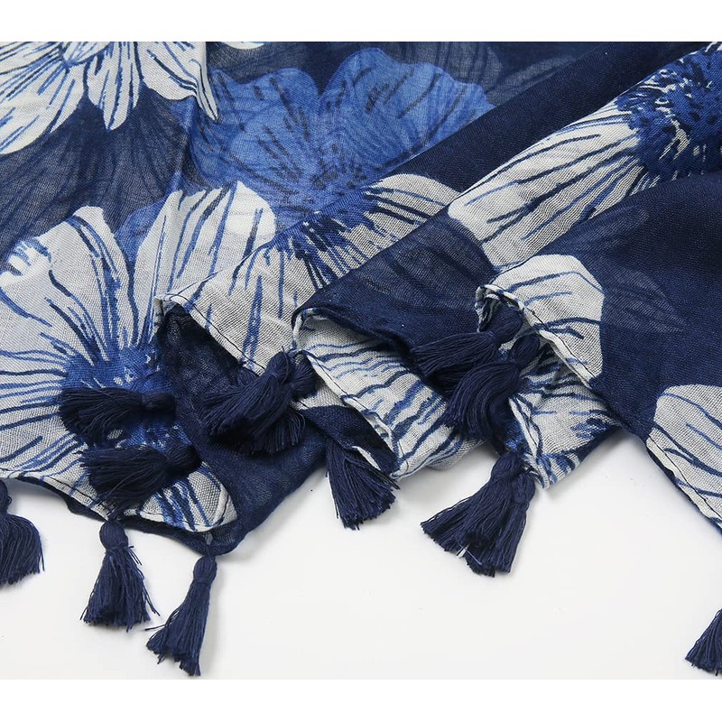 MAIRY Women's Scarves & Wraps Floral Scarf Woman Ladies Oversized