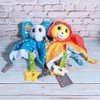 2pcs Infant Soft Cartoon Animal Appease Towel Teether Baby Soothing