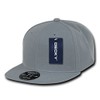 DECKY Retro Fitted Cap, Grey, 7 5/8