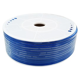 Qolekog Pneumatic 1/2" OD Tubing 235Ft PU Air Tube Hose Pipe for Air Line or Water Transfer (Blue)