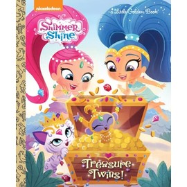 Treasure Twins! (Shimmer and Shine) (Little Golden Book)