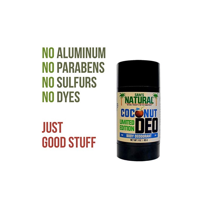 Sam's Natural Deodorant - 3 oz - Holiday Gifts -