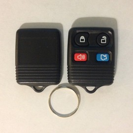 RI-KEY SECURITY - New Replacement Alarm Remote Shell Pad Button for Mercury Mariner 2005-2007 Keyless Key 4 Button FOB Case.