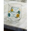 Greenbrier Spring Make Me Smile Seamless Wine Glass: Inspirational