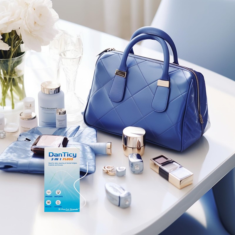 Super Floss Dental Floss for Braces, Pre-Cut Strands (1 Pack