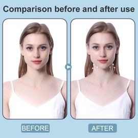 spacemor Neck Lift Tapes, Neck Rescue Instant Correcting Strips, Neck Patch Lifting & Firming Neck Skin(4pcs neck bands, 20pcs replacement tapes)