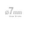 Steinel Colour glue sticks 7 mm, 16 coloured sticks, 96