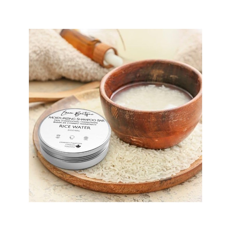 Shampoo Bar Moisturizing and Deep Cleaning (Rice Water)