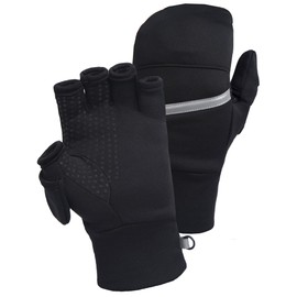 TrailHeads Men's Power Stretch Convertible Mittens - small/medium