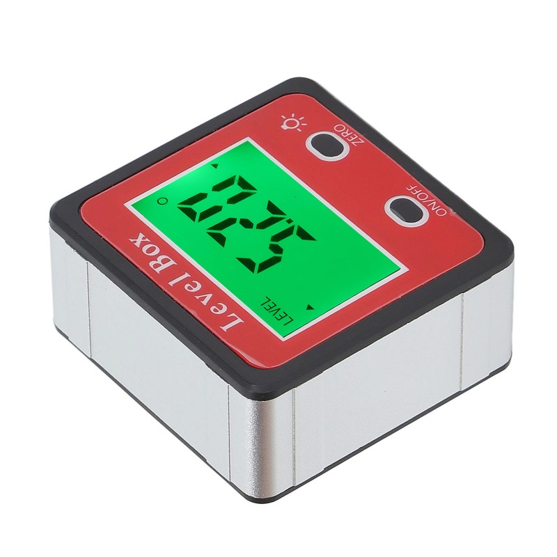 Digital Level Box LCD Display Angle Finder High Accuracy Inclinometer