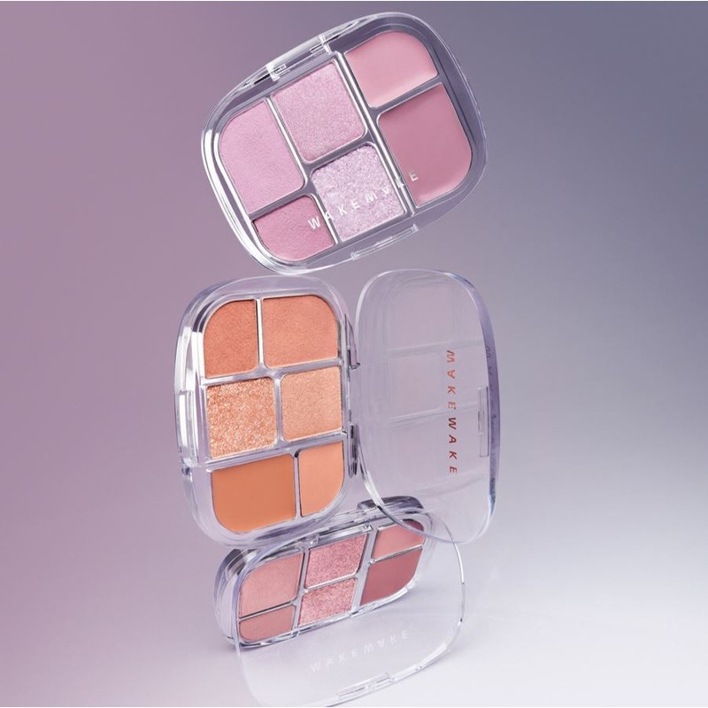 WAKEMAKE Soft Sheer Multi Palette - [SET] 08 Still Pink