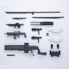 HG Boundary Battlers Weapon Set, 1/72 Scale, Color-Coded Plastic Model