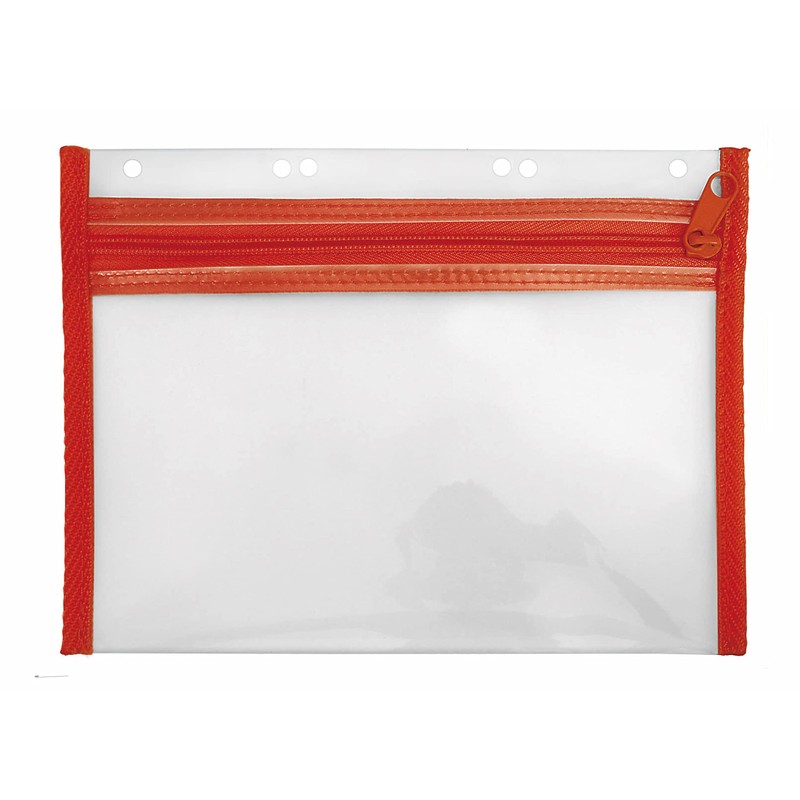 VELOFLEX A435002 Document Case with Zip, Pack of 2, DIN