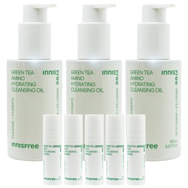 Innisfree Green Tea Amino Moisture Cleansing Oil 3+ / 이니스프리 그린티 아미노 수분 클렌징 오일 3개+