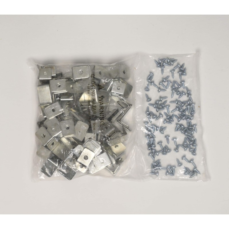 Frameware Canvas Offset Clips with Screws, Pack of 100 (1")