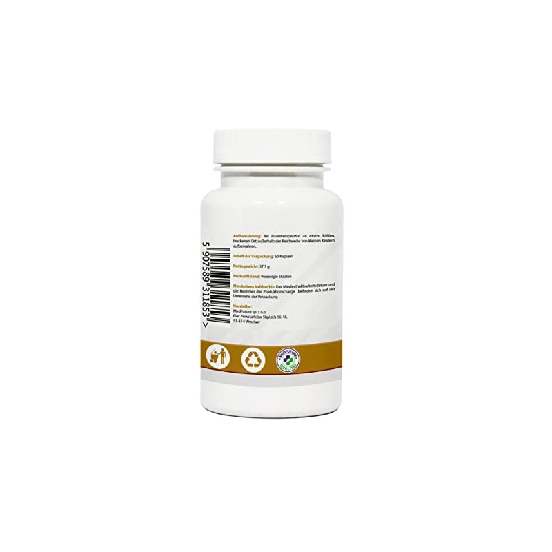 Sabal Palm Saw Palm Extract 500 mg 60 Capsules Prostate