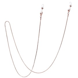 SEIYA INTERNATIONAL Glasses Chain, Mask Chain, Glasses Strap, Mask Strap, Men's, Women's, Stainless Steel, multicolor (pink / gold)