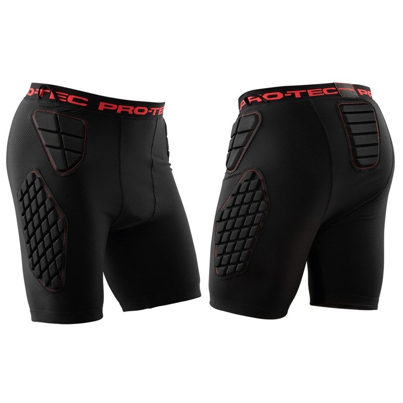 Pro-tec Herren Hip Pad, black, L, VEUOBLK