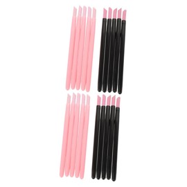 FOMIYES 4 Sets Ergonomic Handle Nail Cuticle Trimmer Ceramic Stick Pens for Nail Polishing Nail File and Buffer Set