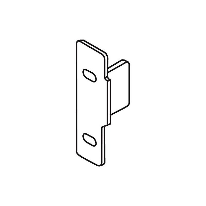 Blum ZSF.1510.05 METABOX Left Screw-On Drawer Standard Front Fixing Bracket