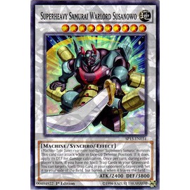 YU-GI-OH! - Superheavy Samurai Warlord Susanowo (SP15-EN034) - Star Pack ARC-V - 1st Edition - Shatterfoil
