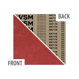 VSM 10-Pack - 1/2" X 18" 60 Grit (Medium) - Ceramic Plus Abrasive Belts with Top Size, Tear-Resistant Flexible Cloth Backing, Durable Hand-Held Machine Compatible Sanding Belts