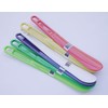 Lot of 6 Plastic Colored Shoe Horns 10 x 1.5"