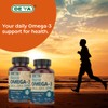 DEVA Vegan Omega-3 DHA EPA Supplement Once-Per-Day Softgel 300 MG