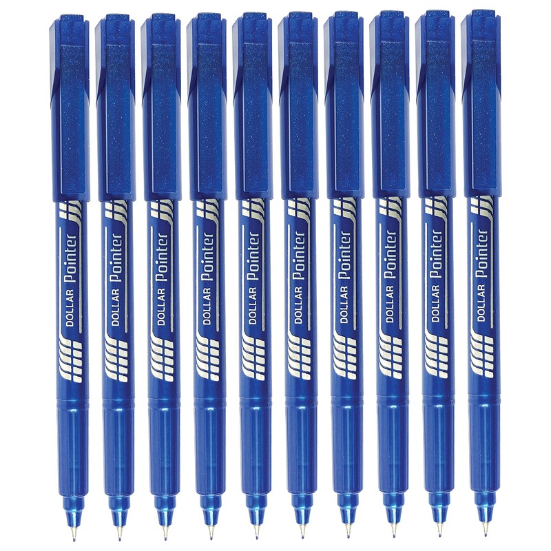 DOLLAR Pointer Fine Line Fineliner Pens Writing Pack Write Sketch