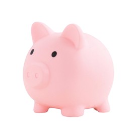Piggy Bank, Cute, Unbreakable [Cute Pig Money Box for Interior Decoration] Miscellaneous Goods 500 Yen Coins Money Bank (Gold) (Skin, S)