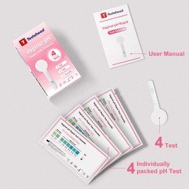 Specialized Female Vaginal pH Balance Test Sticks 4pcs, Yeast Infection Test Kit, BV Test, Designed for Women, Safe and hygienic.