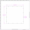 Skar Audio Blank 12” X 12” Plexiglass Viewing Window 3/4"