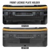 Jimen for Bronco License Plate Holder, Front License Plate Frame