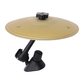 Gorise Car Crash Cymbal, Cymbal Air Vent, Easy Installation Rugged, Drum Air, Make Your Driving More Fun Gold