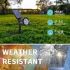 Nekteck 4 Pack Solar Lights,2-in-1 Outdoor Solar Spotlights Powered Adjustable