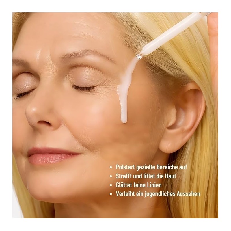Deep Collagen Serum, Collagen Peptide Serum, Anti-Ageing Serum for Smoothing