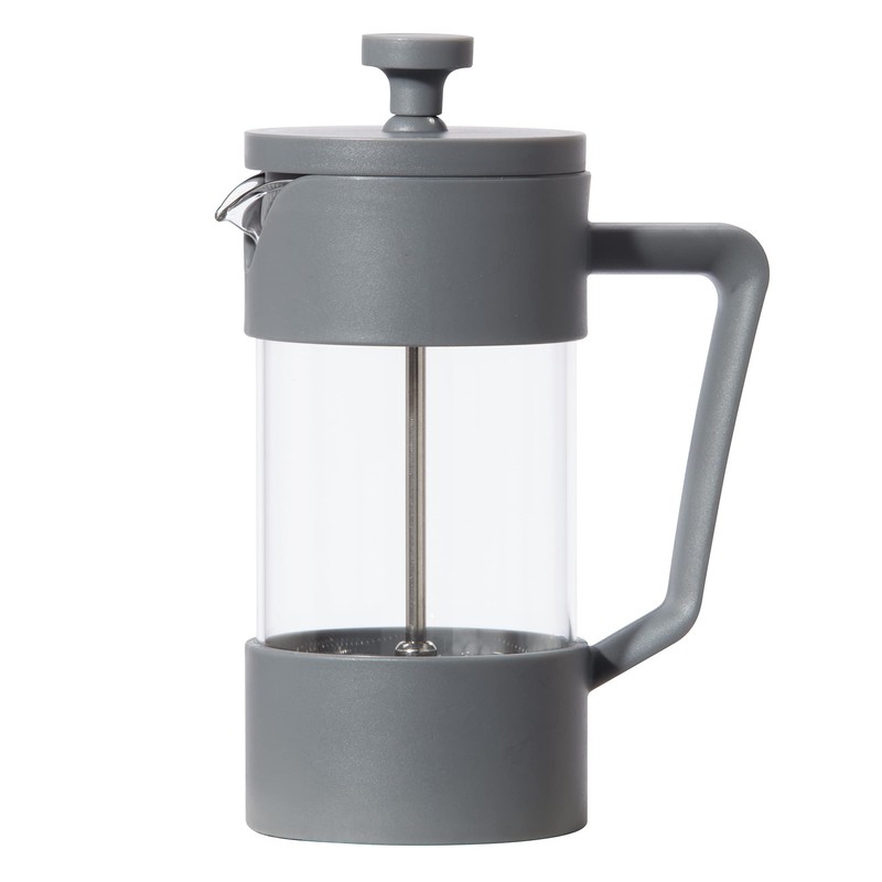 Oggi French Press Coffee Maker (12oz)- Borosilicate Glass, Coffee Press,