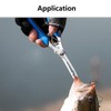 Fishing Plier, Fish Lip Gripper Muti-Function Pliers, Braid Cutters Split
