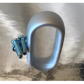 Par Metal 1U 1 inch 1" clear anodize aluminum handle rackmount standard 60-0100C Par-metal